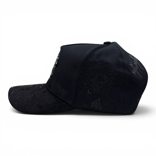 Bélica “Cristo Chrome Total Black” - Rico Hats