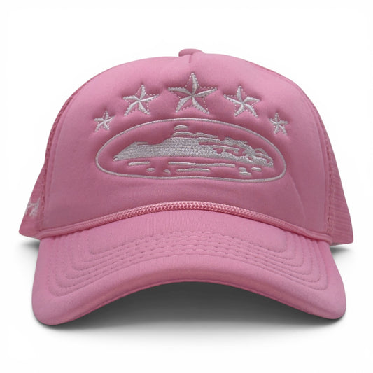 Corteiz “5 starz alcatraz Pink”