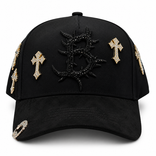 Bélica "B Cross 24K Gold" - BarbasHats