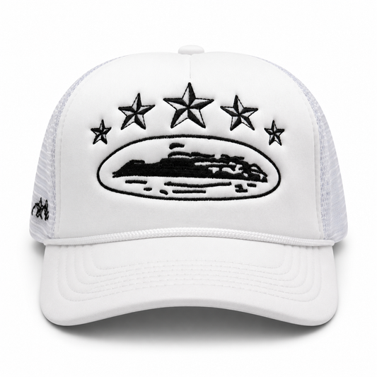 Corteiz “5 starz alcatraz White”