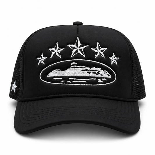 Corteiz “5 Starz Alcatraz Black”